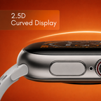 H Watch Curve AMOLED Smart Watch - Gray