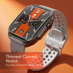 H Watch Curve AMOLED Smart Watch - Gray