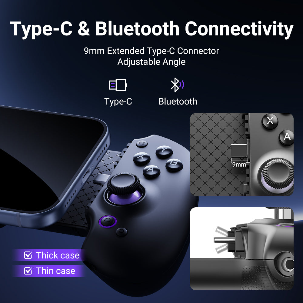 GhostX Type-C Mobile Gaming Controller