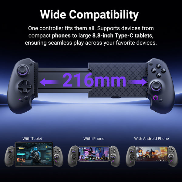 GhostX Type-C Mobile Gaming Controller