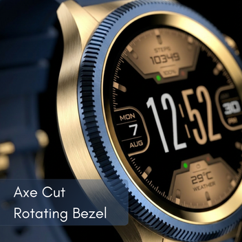 HWatch Crown AMOLED Smartwatch Secondary image