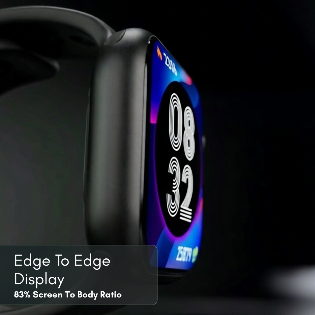 الساعة الذكية H Watch Max Premium - أسود