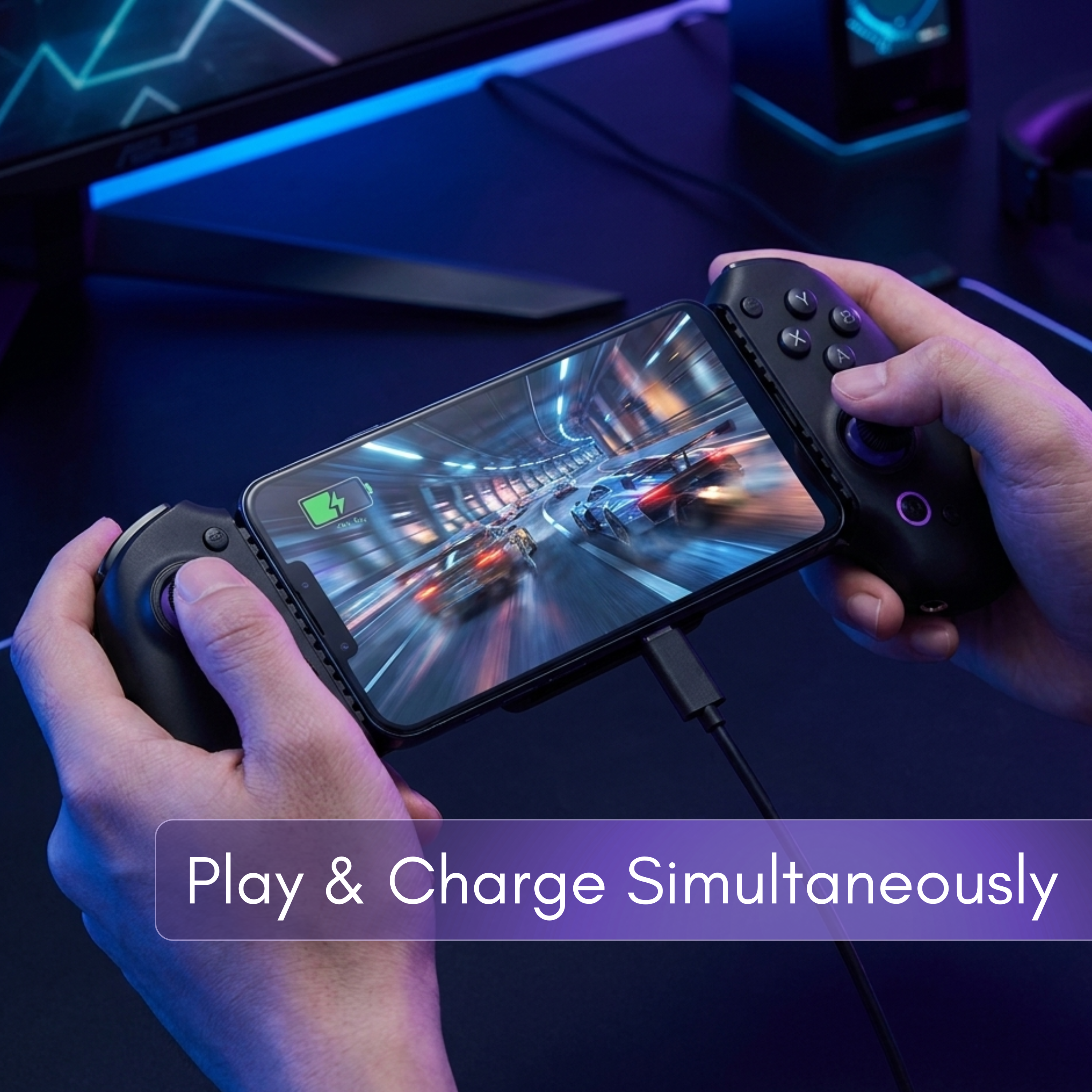 GhostX Type-C Mobile Gaming Controller