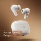 HBudz Go True Wireless Earbuds with ENC Calling - White