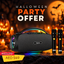 Hezire H-Sound Thunder Halloween Party Bundle | Speaker + 2 Wireless Microphones