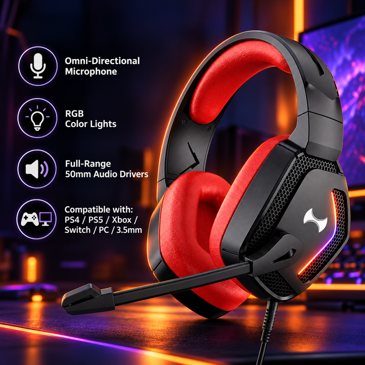 Hezire Ghost X Gaming Bundle | Controller + FREE GHS-250 Headset