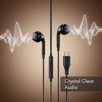 H-Tune T1X Type-C Wired Earphones Secondary image