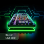 طقم ألعاب H-Game Kit X4 كومبو - أسود