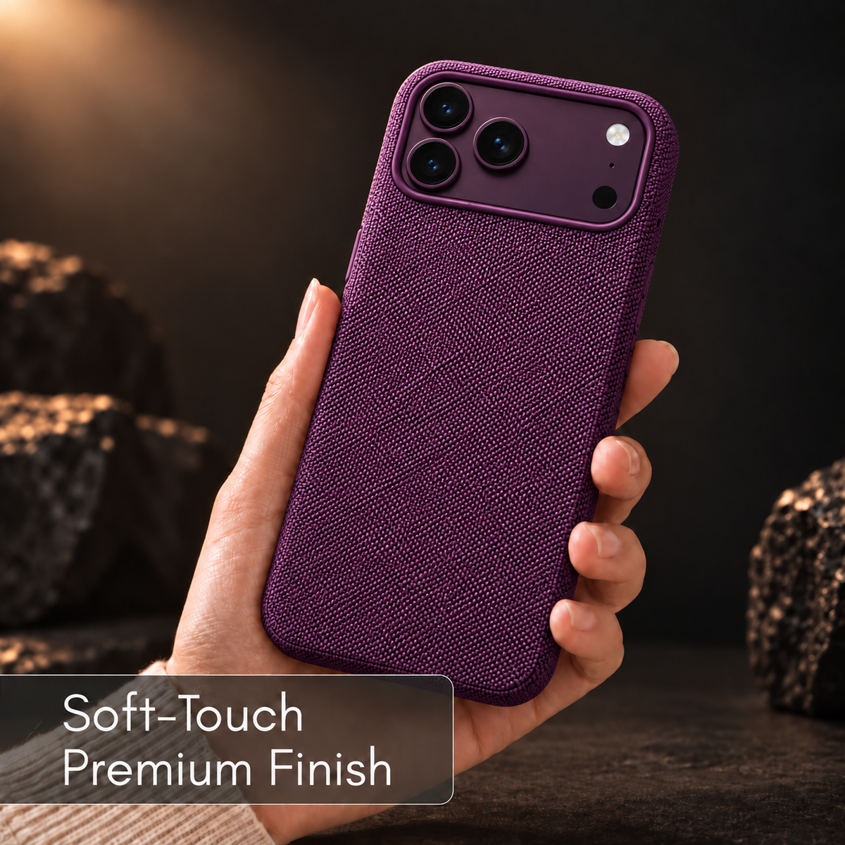 Hezire Comfort Grip Protective Case for iPhone 18 Pro Max