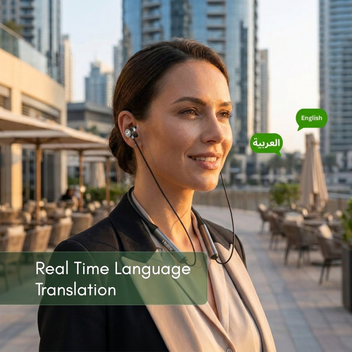 HBand AI Wireless Neckband Headset Secondary image