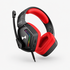 GHS-250 Wired Gaming Headset with RGB Lights - Red