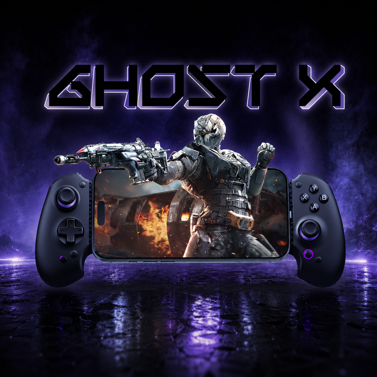 GhostX Type-C Mobile Gaming Controller
