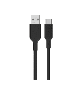 HCABLE PRIME USB-A TO TYPE-C CHARGE & SYNC CABLE 1.2M BLACK