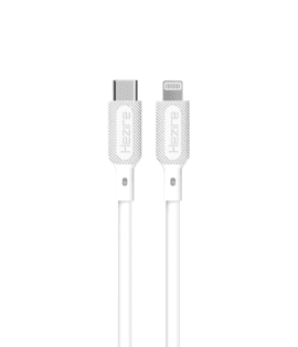 HCABLE PRIME TYPE-C TO LIGHTNING CHARGE & SYNC CABLE 1.2M WHITE